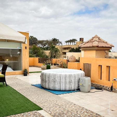 Boho Getaway With Pyramids View & Jacuzzi Lejlighed Giza Eksteriør billede