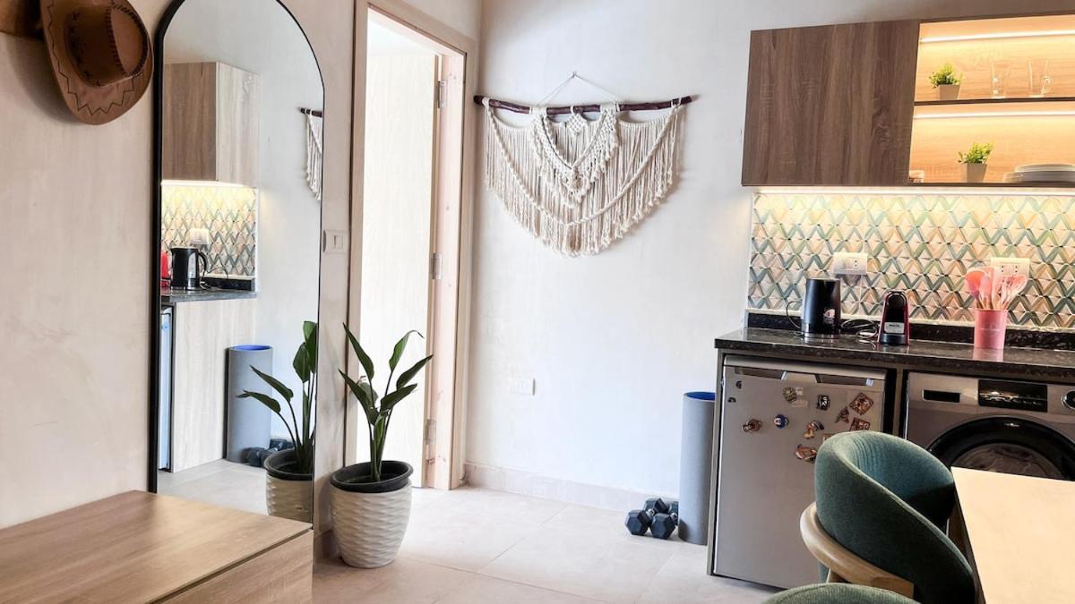 Boho Getaway With Pyramids View & Jacuzzi Lejlighed Giza Eksteriør billede
